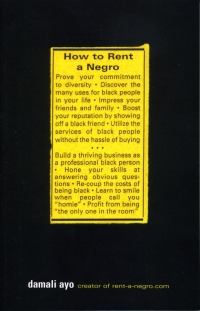 Cover image: How to Rent a Negro 9781556525735