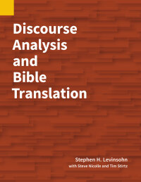 Omslagafbeelding: Discourse Analysis and Bible Translation 9781556715518