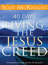 Cover image: 40 Days Living the Jesus Creed 9781557255778
