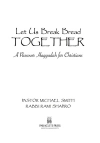 Imagen de portada: Let Us Break Bread Together 9781557254443