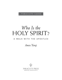 Cover image: Who is the Holy Spirit 9781557256355