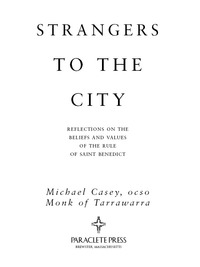Cover image: Strangers to the City 9781612613970