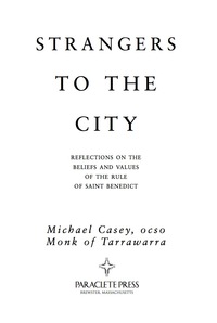 Cover image: Strangers to the City 9781612613970