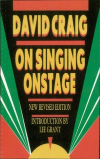 Cover image: On Singing Onstage 9781557830432