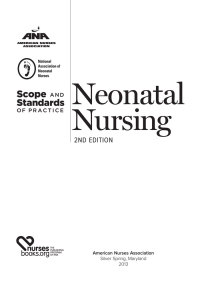 表紙画像: Neonatal Nursing 2nd edition 9781558104709