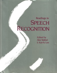 Cover image: Readings in Speech Recognition 9781558601246