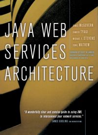 Cover image: Java Web Services Architecture 9781558609006