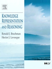 Imagen de portada: Knowledge Representation and Reasoning 9781558609327
