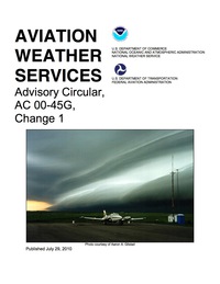 Cover image: Aviation Weather Services
