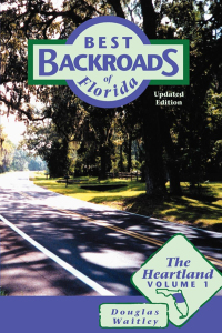 Immagine di copertina: Best Backroads of Florida 9781561641895