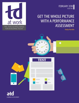 صورة الغلاف: Get the Whole Picture With a Performance Assessment 9781947308596