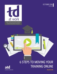 Cover image: 6 Steps to Moving Your Training Online 9781562867386