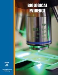 Imagen de portada: Biological  Evidence I&II 1st edition 9781889315256