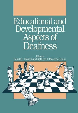 Cover image: Educational and Developmental Aspects of Deafness 9780930323523