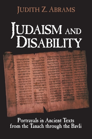 Cover image: Judaism and Disability 9781563683428