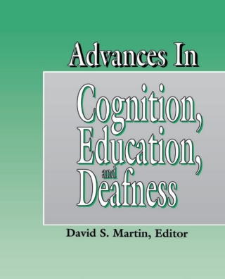 Cover image: Advances in Cognition, Education, and Deafness 9780930323790
