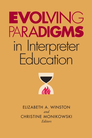 Imagen de portada: Evolving Paradigms in Interpreter Education 9781563685699