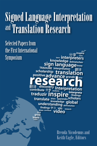Cover image: Signed Language Interpretation and Translation Research 9781563686481