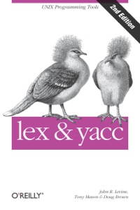 Cover image: lex & yacc 2nd edition 9781565920002