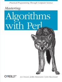 Cover image: Mastering Algorithms with Perl 1st edition 9781565923980