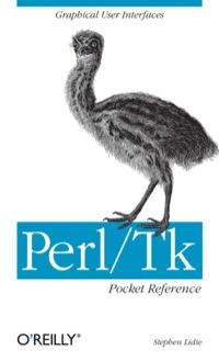 Cover image: Perl/Tk Pocket Reference 1st edition 9781565925175