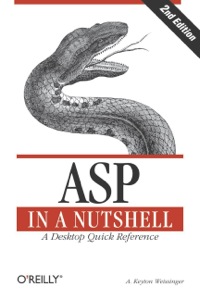 Cover image: ASP in a Nutshell 2nd edition 9781565928435
