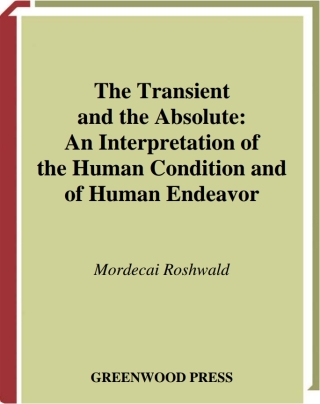 Cover image: The Transient and the Absolute 1st edition