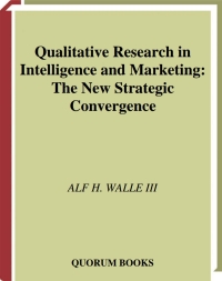 Omslagafbeelding: Qualitative Research in Intelligence and Marketing 1st edition