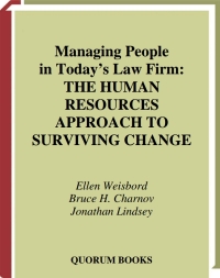 Titelbild: Managing People in Today's Law Firm 1st edition