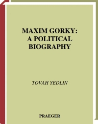 表紙画像: Maxim Gorky 1st edition