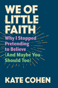 Cover image: We of Little Faith 9781567927368