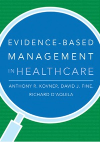 Imagen de portada: Evidence-Based Management in Healthcare 9781567933062