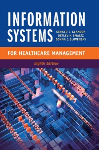 Cover image: Information Systems for Healthcare Management 6th edition 9781567935998