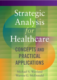 Cover image: Strategic Analysis for Healthcare  Concepts and Practical Applications 1st edition 9781567937510