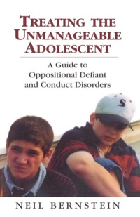 Cover image: Treating the Unmanageable Adolescent 9781568216300