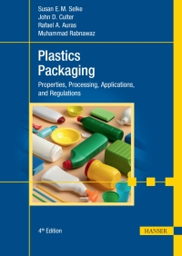Cover image: Plastics Packaging: Properties, Processing, Applications, and Regulations 4th edition 9781569908228