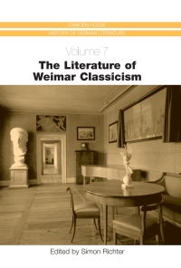 Imagen de portada: The Literature of Weimar Classicism 9781571132499