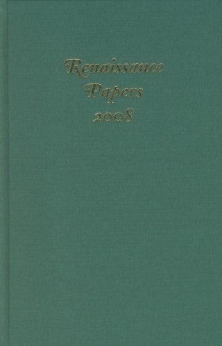 Cover image: Renaissance Papers 2008 9781571133977
