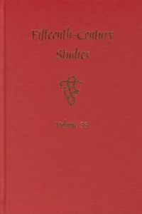 Imagen de portada: Fifteenth-Century Studies Vol. 33 9781571133779