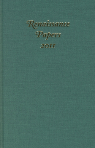 Cover image: Renaissance Papers 2011 1st edition 9781571135278