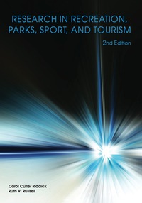 Imagen de portada: Research in Recreation, Parks, Sport and Tourism 2nd edition 9781571675668