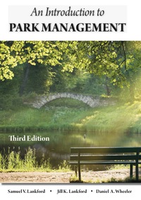 صورة الغلاف: An Introduction to Park Management 3rd edition 9781571675781