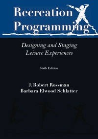 Cover image: Recreation Programming 6th edition 9781571676696