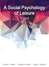Imagen de portada: A Social Psychology of Leisure 3rd edition 9781571679383