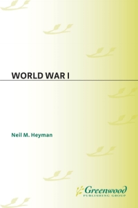 Imagen de portada: World War I 1st edition 9780313298806