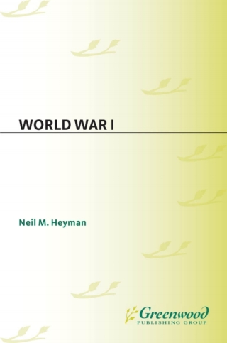Cover image: World War I 1st edition 9780313298806