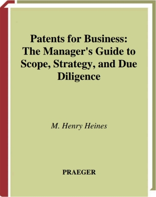 صورة الغلاف: Patents for Business 1st edition