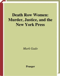 Imagen de portada: Death Row Women 1st edition