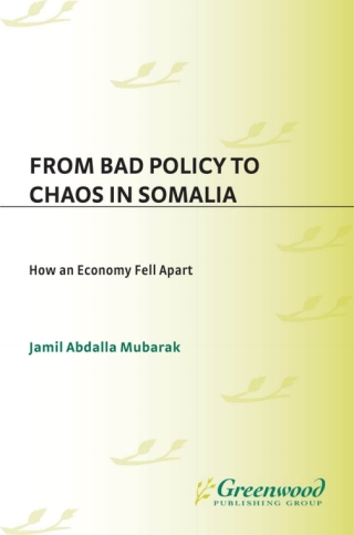 Titelbild: From Bad Policy to Chaos in Somalia 1st edition