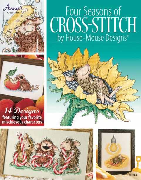 Four Seasons of House-Mouse Cross-Stitch, 1st Edition - FULL INSTANT DOWNLOAD | PDF DOCX EPUB